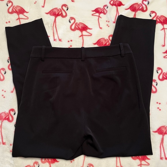 J.Crew Black Tapered Leg Trousers - Size 8 EUC. - Picture 6 of 7